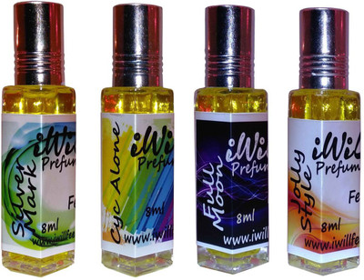 iwill Premium Silver Mark, Full Moon, Cyc Alone, Jolly Style Non Alcoholic Fancy Perfume 32 ml Pack Floral Attar(Woody)
iwill Premium Silver Mark, Full Moon, Cyc Alone, Jolly Style Non Alcoholic Fancy Perfume 32 ml Pack Floral Attar(Woody)