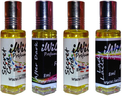 iwill Premium Secret Cod, After Dark, Secret Cod, Lady Laila Non Alcoholic Fancy Perfume 32 ml Pack Floral Attar(Gold Musk)
iwill Premium Secret Cod, After Dark, Secret Cod, Lady Laila Non Alcoholic Fancy Perfume 32 ml Pack Floral Attar(Gold Musk)