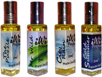 iwill Premium The Puzzle, Mr Wild, Cold Summer, City Rain Non Alcoholic Fancy Perfume 32 ml Pack Floral Attar(Woody)
iwill Premium The Puzzle, Mr Wild, Cold Summer, City Rain Non Alcoholic Fancy Perfume 32 ml Pack Floral Attar(Woody)