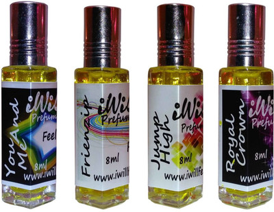 iwill Premium You and Me, Friendzip, Royal Crown, Jump High Non Alcoholic Fancy Perfume 32 ml Pack Floral Attar(Musk Arabia)
iwill Premium You and Me, Friendzip, Royal Crown, Jump High Non Alcoholic Fancy Perfume 32 ml Pack Floral Attar(Musk Arabia)