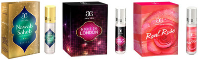 Arochem Nawab saheb Night in london Real rose Combo Floral Attar(Rose)