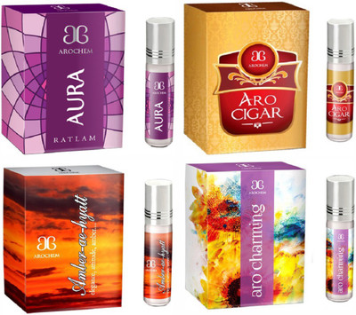 Arochem Amber ae hyatt Aro Charming Aro cigar Aura Combo Floral Attar(White Lotus)
Arochem Amber ae hyatt Aro Charming Aro cigar Aura Combo Floral Attar(White Lotus)