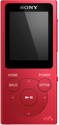 Sony NW-E394 8 GB MP4 Player(Red, 4.5 Display)