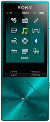Sony NW-A25 NW-A25 BLUETOOTH & NOISE-CANCELLING PORTABLE HI-RES AUDIO WALKMAN 8 GB MP3 Player(VIRIDIAN BLUE, 2.2 Display)