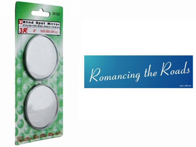 Speedwav 1 Car Bumper Sticker-Romancing The Roads, 1 Blind Spot Mirror-Chrome Combo
Speedwav 1 Car Bumper Sticker-Romancing The Roads, 1 Blind Spot Mirror-Chrome Combo