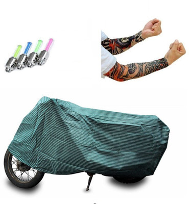 Bull Rider 1 Bike Cover & 1 Pair of Sun Protect Arm Sleeves & 1 Set of 2 Tyre LED Light Combo
Bull Rider 1 Bike Cover & 1 Pair of Sun Protect Arm Sleeves & 1 Set of 2 Tyre LED Light Combo