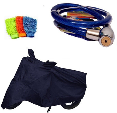 Bull Rider 1 Bike Cover & 1 Microfiber Gloves & 1 Helmet Safety Lock Combo 
Bull Rider 1 Bike Cover & 1 Microfiber Gloves & 1 Helmet Safety Lock Combo