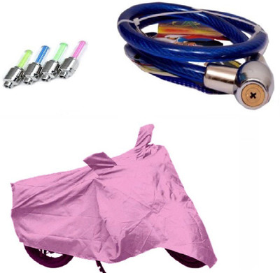 Bull Rider 1 Bike Cover & 1 Helmet Safety Lock & 1 Set of 2 Tyre LED Light Combo
Bull Rider 1 Bike Cover & 1 Helmet Safety Lock & 1 Set of 2 Tyre LED Light Combo