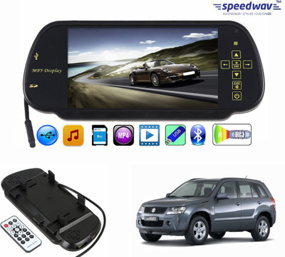 Speedwav 1 7 inch Rear View Mirror Screen, 1 Bluetooth,USB,SDCard-MarutiGrandVitara Combo 
Speedwav 1 7 inch Rear View Mirror Screen, 1 Bluetooth,USB,SDCard-MarutiGrandVitara Combo
