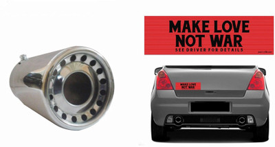 Speedwav 1 Bumper Sticker, 1 Car Exhaust Combo
Speedwav 1 Bumper Sticker, 1 Car Exhaust Combo