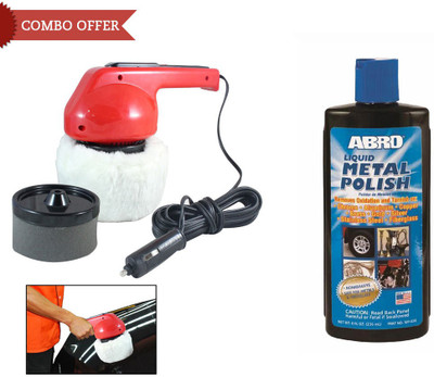 Coido 1 Coido 6003 Car Polisher, 1 ABRO Liquid Metal Polish MP-434 (236 ml) Combo
Coido 1 Coido 6003 Car Polisher, 1 ABRO Liquid Metal Polish MP-434 (236 ml) Combo