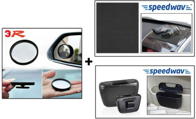 Speedwav 1 3R Blind Spot Mirror, 1 Car Trash/Dust bin, 1 Anti Slip Mat Combo
Speedwav 1 3R Blind Spot Mirror, 1 Car Trash/Dust bin, 1 Anti Slip Mat Combo
