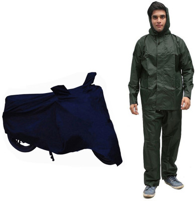 Speedwav 1 X Speedwav Sporty Bike Body Cover, 1 X Speedwav Rain Suit With Hood Combo
Speedwav 1 X Speedwav Sporty Bike Body Cover, 1 X Speedwav Rain Suit With Hood Combo