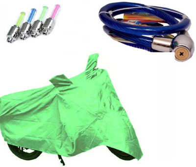 Bull Rider 1 Bike Cover & 1 Helmet Safety Lock & 1 Set of 2 Tyre LED Light Combo
Bull Rider 1 Bike Cover & 1 Helmet Safety Lock & 1 Set of 2 Tyre LED Light Combo
