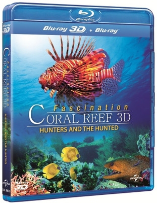 Fascination Coral Reef 3D : Hunters & The Hunted(Blu-ray English)