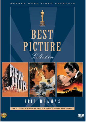 Best Picture Collection - Gone With The Wind, Ben-Hur, Casablanca(DVD English)