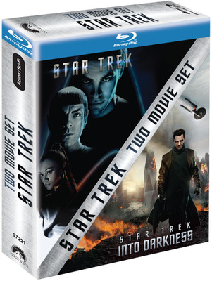 Two Movie Set - Star Trek / Star Trek Into Darkness(Blu-ray English)