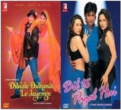 Dilwale Dulhania Le Jayenge & Dil To Pagal Hai(DVD Hindi)