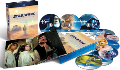 Star Wars The Complete Saga(Blu-ray English)