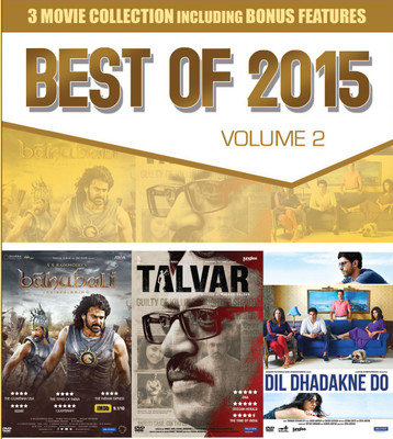Best Of 2015 Vol - 2 (Bahubali / Talvar / Dil Dhadakne Do)(DVD Hindi)