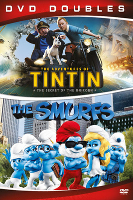 The Adventures Of Tintin : The Secret Of The Unicorn / The Smurfs(DVD English)