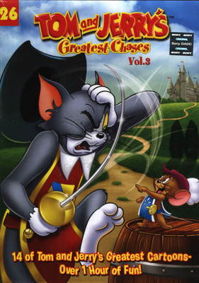 Tom And Jerry: Greatest Chases Vol.3 Complete(DVD English)