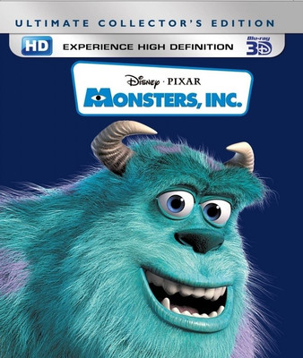 Monsters, Inc. 3D (Ultimate Collector's Edition)(3D Blu-ray English)
