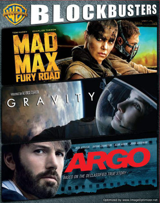 Best Of WB: Argo, Gravity & Mad Max Fury Road - DVD(DVD English)
