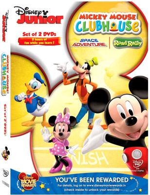 Mickey Mouse Clubhouse (Road Rally + Space Adventure) Complete(DVD English)