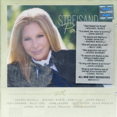 Partners Audio CD Standard Edition(English - BARBRA STREISAND)
