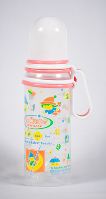 Camera Baby Corporation Multifunction Easy Hold And Suck Bottle - 250 ml(Transparent)