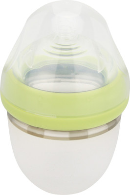 Maxbell Natural Feel Silicone baby Bottle - 150 ml(Green)