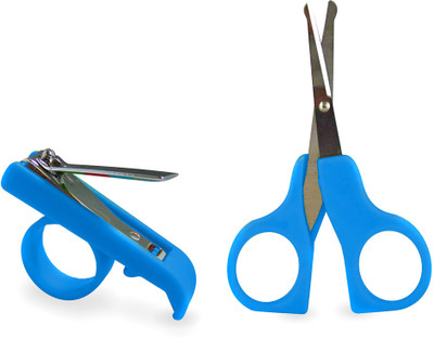 Littles Nail Clipper & Scissor Set(Blue)