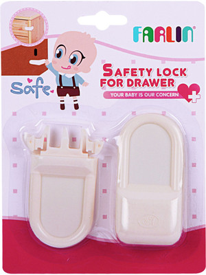 Farlin Safety Lock For Drawer(White)