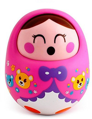 Webby Push and Shake Wobbling Roly Poly Tumbler Doll with Soft & Sweet Bell Sounds Rattle(Red, Yellow, Blue, Pink, Green)
Webby Push and Shake Wobbling Roly Poly Tumbler Doll with Soft & Sweet Bell Sounds Rattle(Red, Yellow, Blue, Pink, Green)