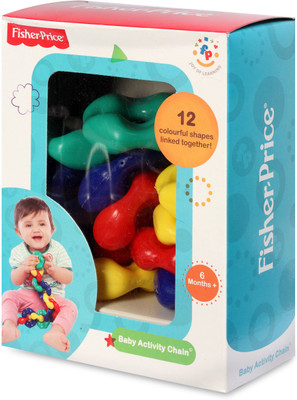 Fisher-Price Baby Activity Chain Rattle(Multicolor)