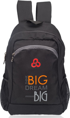 Cosmus Think Big College Bag 30 L Backpack(Black)