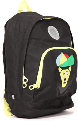 Puma Primary Backpack(Black), Black;lion graphic