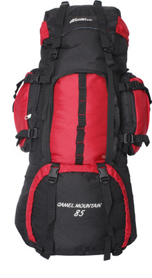 Camel Mountain 1022 85 L Backpack(Black), Dangy red