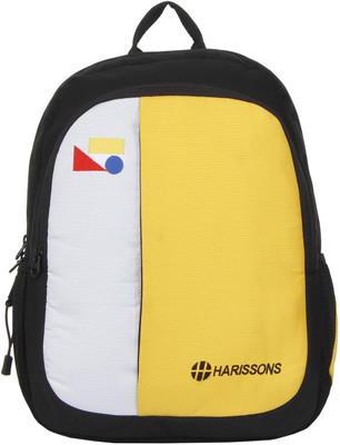Harissons Basic Shapes 14 L Backpack(Yellow)