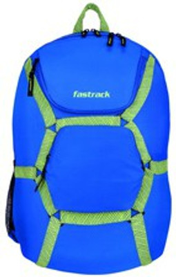 Fastrack Backpack(Purple, Grey), Blue