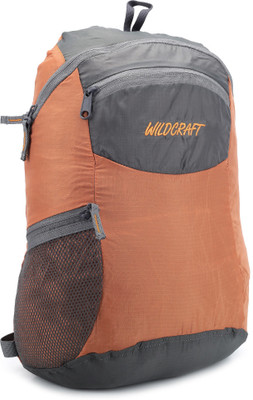 Wildcraft Pac N Go 21 L Backpack(Grey, Orange)
