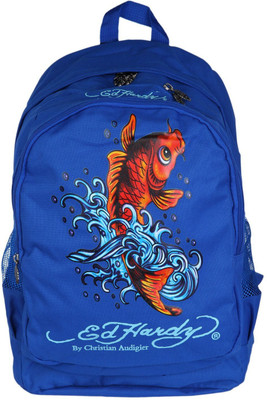 Ed Hardy P9612 Backpack(Blue), Royal blue
