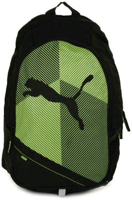 Puma Echo Plus 20 L Medium Backpack(Green), Black;green