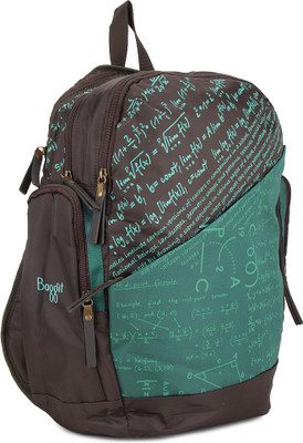 Baggit L Brushink Queen Large Laptop Backpack(Brown)