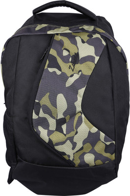 Zwart VEZIK-N-MLBR 20 L Backpack(Black, Green), Black;dark green