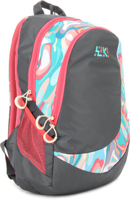 Wildcraft Fuso Backpack(Pink, Grey)