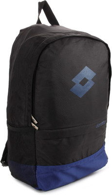 Lotto Cosmo Backpack(Black, Blue), Black/royal