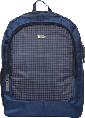 Impulse Backpack Check 20 L Laptop Backpack(Blue)