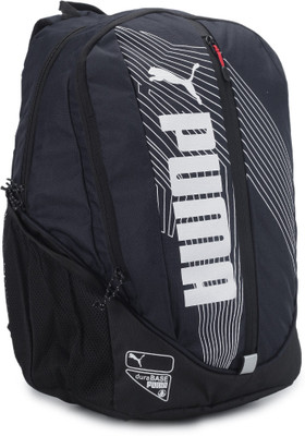 Puma Laptop Backpack(Blue), Navy and white